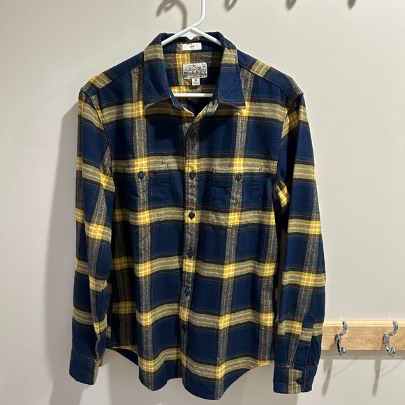 J. Crew Slim Fit Midweight Flannel Workshirt - Mint! - Picture 6 of 6